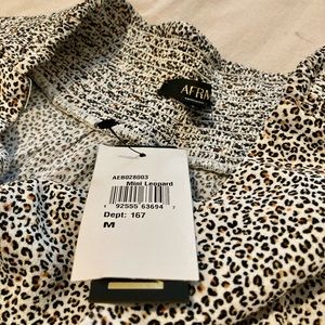 Mini Leopard print lightweight pants